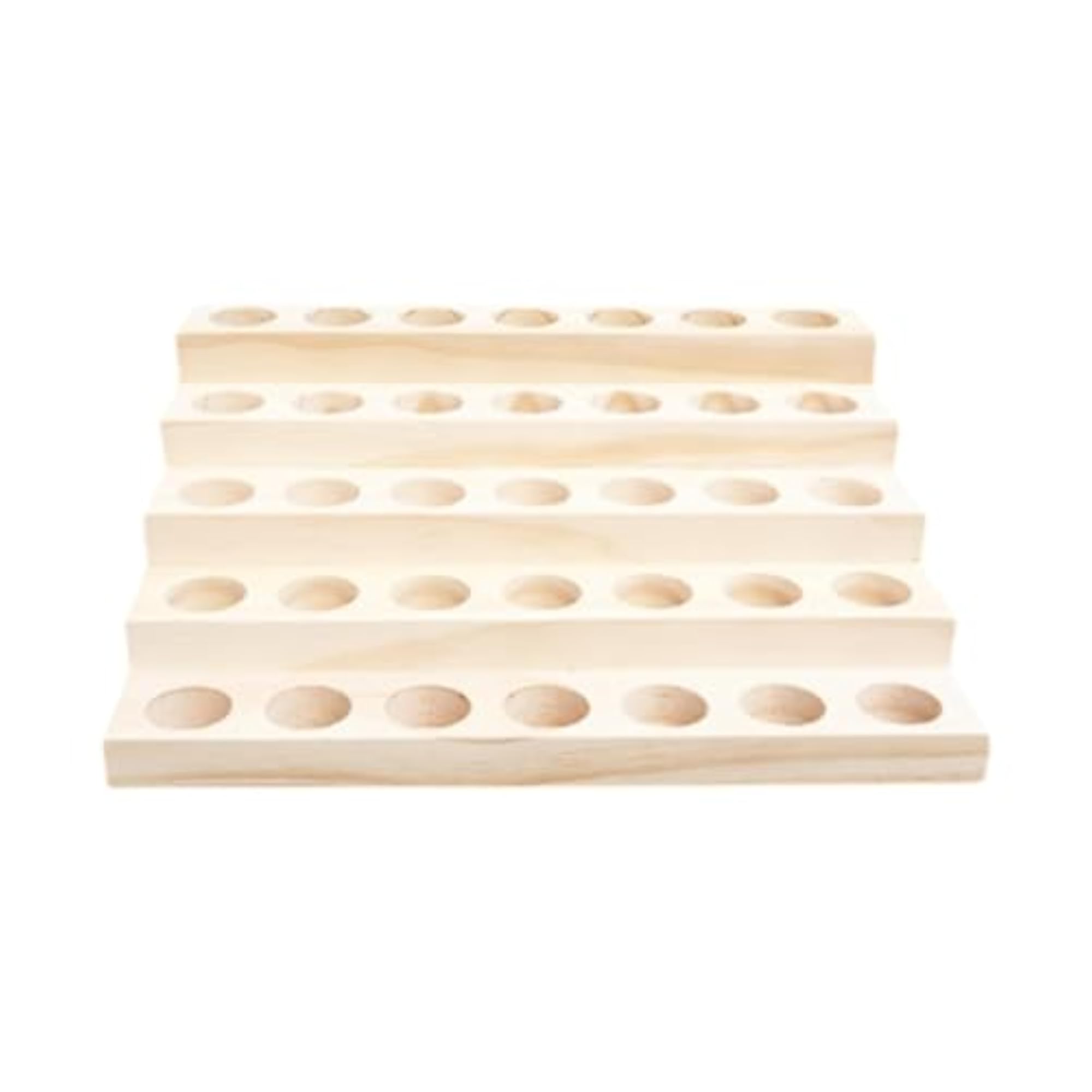 Wooden Essential Oil Display Holder Table